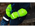 Dětské zateplené rukavice do deště Playshoes neonově zelené