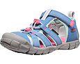 Dětské sandály KEEN Seacamp II CNX - coronet blue/hot pink 5