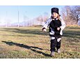 Dětské softshellové kalhoty Promaledobrodruhy Thin elast Dobrodruzi