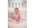 Dětské UV body Little Angel Outlast® tenké KR Kytičky - růžová baby 7