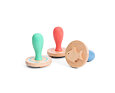 Razítka na písek - 3 ks BS Toys Sand Stamps 5