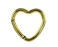 Karabina Munkees Heart - gold