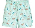 Chlapecké UV kraťasy Playshoes Surfbus - mint green