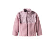 Dětská fleecová mikina Name It Minna teddy - keepsake lilac