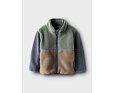 Dětská fleecová mikina Name It Sherpa - chinois green 3