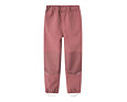 Dětské softshellové kalhoty Name It Alfa solid s fleecem - wistful mauve 5
