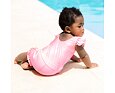 Dětské plavky/kostýmek Splash About Happy Nappy s volánky Pink Dotty 2