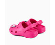 Dětské sandály Coqui Big frog lt. fuchsia + amulet 5