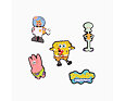 Set amuletů Coqui Amuletz Sponge Bob
