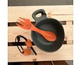 Cestovní příbor Promaledobrodruhy Swedish Spork original oranžový 5