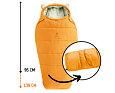 Dětský rostoucí spací pytel Deuter Little star amber-bone do 130 cm
