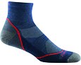 Nízké funkční ponožky s merinem Darn Tough Light Hiker 1/4 Lightweight with Cushion - denim