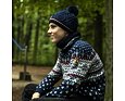 Dětský svetr Merino Kama 1013 tmavě modrá 2