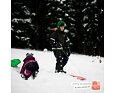 Dětské zimní kalhoty Helly Hansen K Vertical pant olive aop - ROSTOUCÍ 2