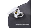 Cestovní nafukovací polštář Lifeventure Inflatable Neck Pillow grey 3