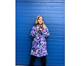 Dívčí zateplený kabát Huppa Janelle lilac pattern 7