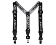 Kšandy na lyžařské kalhoty Ziener Braces Clip black - různé velikosti