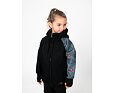 Dětská softshellová bunda Promaledobrodruhy bez zateplení black/grey