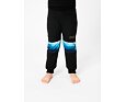 Dětské softshellové kalhoty Drexiss s fleecem black ocean