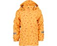 Dětská nepromokavá bunda Didriksons Norma doodle papaya orange - ROSTOUCÍ 2