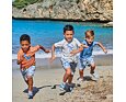 Dětské barefoot boty do vody Playshoes Dinosauři 2 Dětské barefoot boty do vody Playshoes Jungle petrol