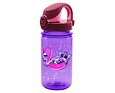 Dětská lahev Nalgene Clear Kids OTF 350 ml Purple astronaut sustain