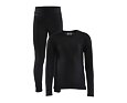 Dětské termoprádlo Craft Core set Warm Baselayer černé