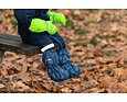 Dětské zateplené rukavice do deště Playshoes neonově zelené