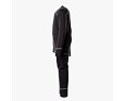 Dětské termoprádlo Huppa Ukko s merinem a bambusem dark gray 6
