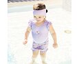 Neoprénová čelenka na plavání Splash About lilac 2 - 6 let 6