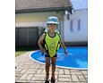 Dětská UV kšiltovka AquaKiddo pirát Cars - modrá 6