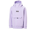 Dětská lyžařská softshellová bunda Helly Hansen Jr Powder Softshell Hoodie - bright lavender 2