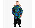 Dětská zimní kombinéza Huppa Wille 2 classic green pattern / black