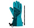 Dětské zimní rukavice Ziener Laval AS AW Jr aqua breeze - prstové 2