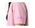 Dětské funkční UV tričko Helly Hansen Jr Tech krátký rukáv - pink lavender 3