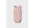 Dětské body s merinem Name It tílko Wax - shadow grey 3