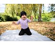 Dětské UV body Little Angel Outlast® tenké KR - sv. fialové 2