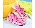 Dětské sandály Coqui Lindo dk. pink / white SB Sandy + amulety 3