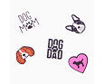 Set amuletů Coqui Amuletz Dogs lover
