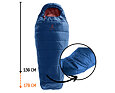 Dětský rostoucí spací pytel Deuter Starlight nightblue-redwood do 170 cm