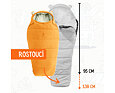 Dětský rostoucí spací pytel Deuter Little star amber-bone do 130 cm
