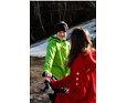 Dětská letní softshellová bunda Fantom bez fleecu zelená