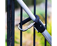 L13230 bezpečnostní karabina se zámkem LittleLIfe lockable buggy clip image 1