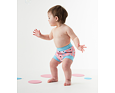 Dětské plenkové plavky SplashAbout Happy Nappy Zvířátka růžová image 2