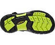 Dětské sandály KEEN Newport H2 black/lime green 5