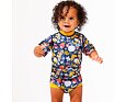 Dětské neoprénové UV body s krátkým rukávem Splash About Garden Delight 3