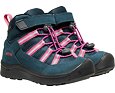 Dětské boty Keen Hikeport 2 Sport Mid WP Blue wing teal/fruit dove 9