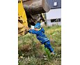 Dětské softshellové kalhoty Wamu Bagr - modré 5