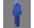 Dětská softshellová kombinéza Huppa Adal blue/dark gray 8