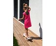 Dětské funkční šaty Drexiss CoolMax pink/black  5